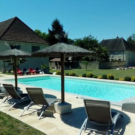 Le Domaine Des Papillons Hotel Beaujeu-Saint-Vallier-et-Pierrejux Luaran gambar